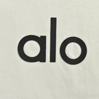 ALO Yoga T-Shirt 026 - Cream / Black - view 4