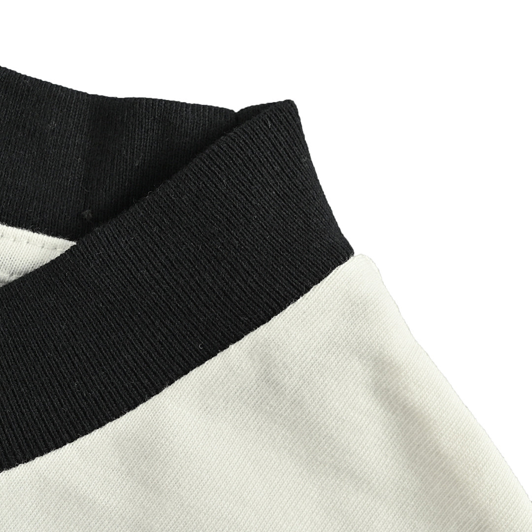 ALO Yoga T-Shirt 026 - Cream / Black - view 6