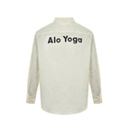 ALO Yoga Linen Shirt 025 - Cream - view 1