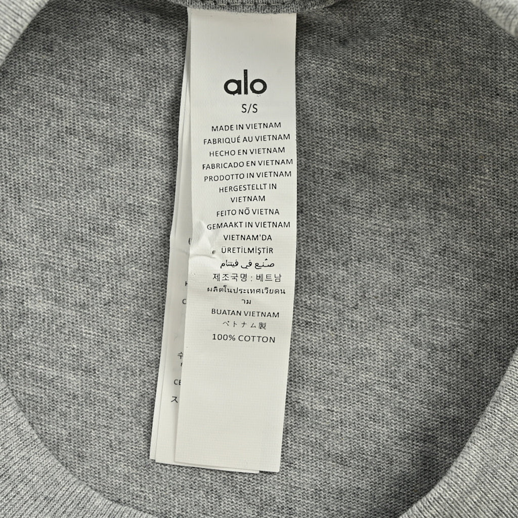 ALO Yoga T-Shirt 020 - Gray - view 5