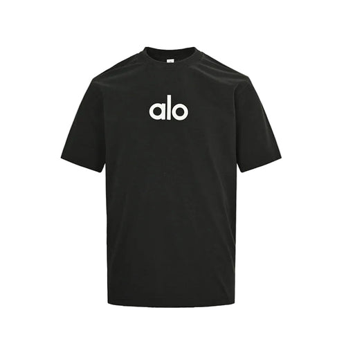 ALO Yoga T-Shirt 019 - Black - view 2