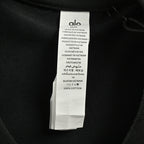 ALO Yoga T-Shirt 019 - Black - view 5