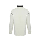 ALO Yoga Long-Sleeve Polo 018 - Cream - view 1