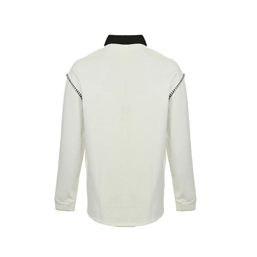 ALO Yoga Long-Sleeve Polo 018 - Cream - view 1