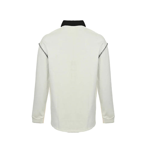 ALO Yoga Long-Sleeve Polo 018 - Cream - view 1