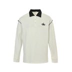 ALO Yoga Long-Sleeve Polo 018 - Cream - view 2