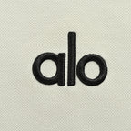 ALO Yoga Long-Sleeve Polo 018 - Cream - view 3
