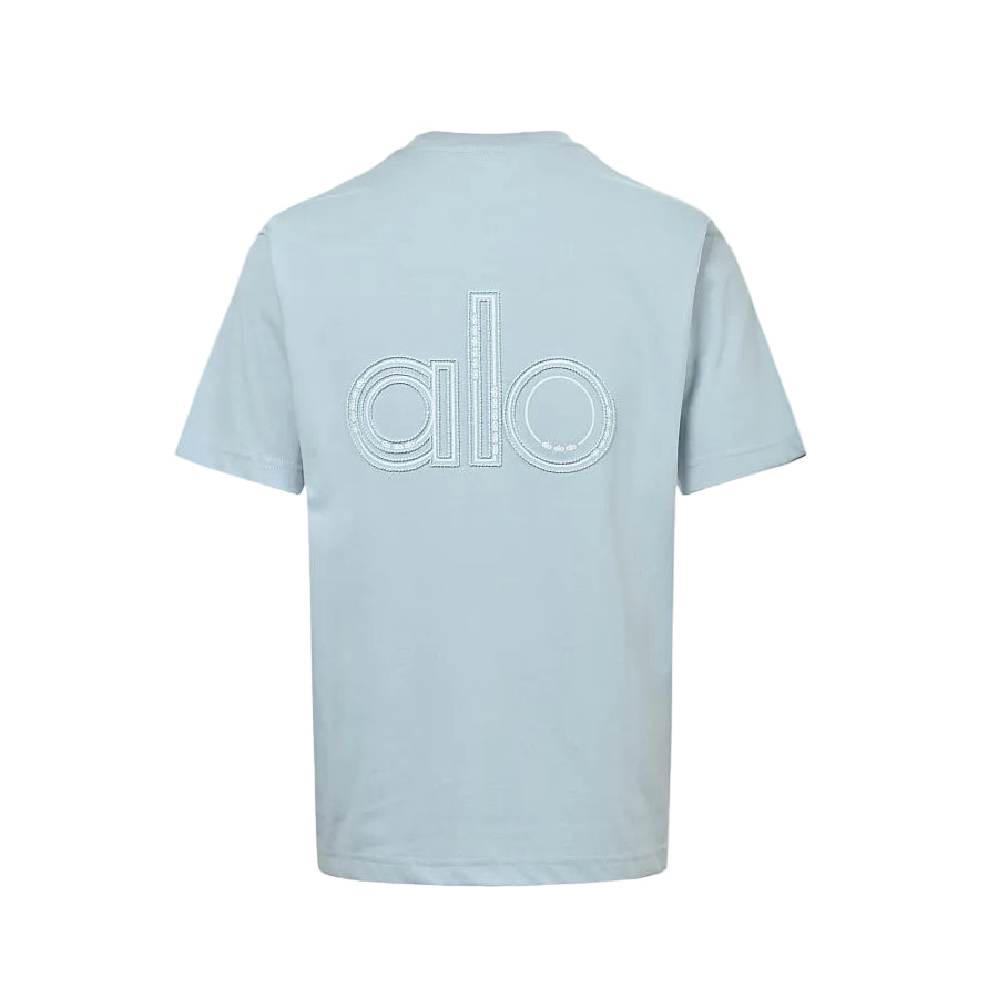 ALO Yoga T-Shirt 005 - Light Blue - view 46