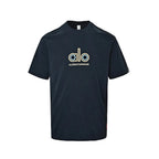 ALO Yoga T-Shirt 001 - Navy - view 2