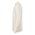 Ralph Lauren Cable-Knit Half-Zip Sweater - Ivory - view 2