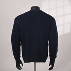 Ralph Lauren Cotton Knit Cardigan - Navy - view 13