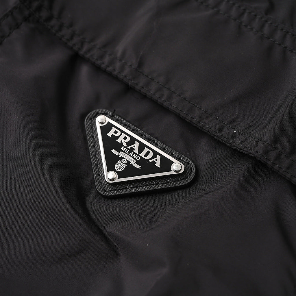 PRADA Minimalist Double-Pocket Short-Sleeve Shirt | 2026 New Collection