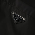 PRADA Nylon Short-Sleeve Shirt | Black | 2026 New Collection