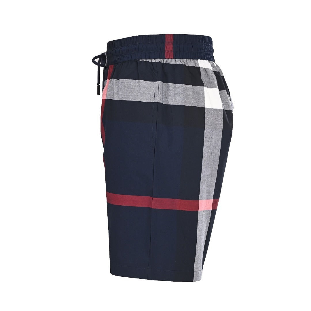 Burberry Classic Striped Plaid Shorts